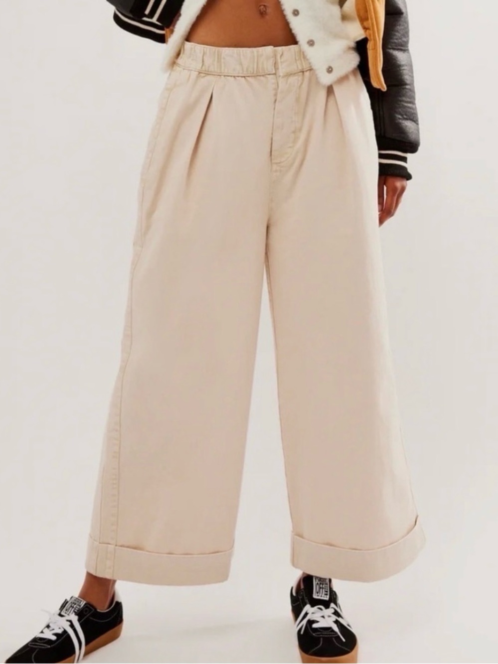 Free People after love cut Wide-Leg Pants